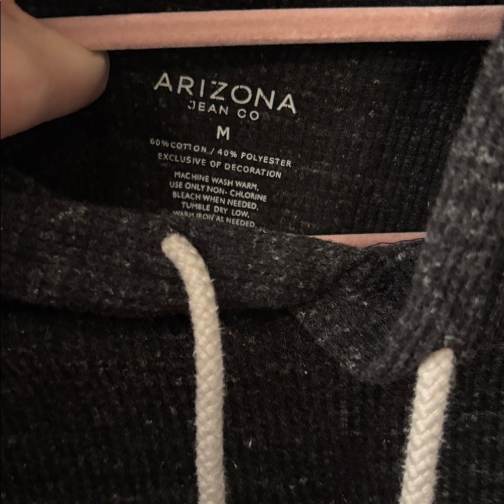 Arizona Men’s Short Sleeve Hooded Shirt size Medium - Picture 4 of 5